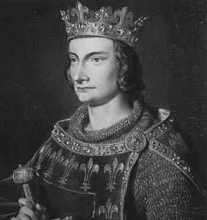 Der Gegenspieler der Templer, Philippe IV, der Schöne, König von Frankreich