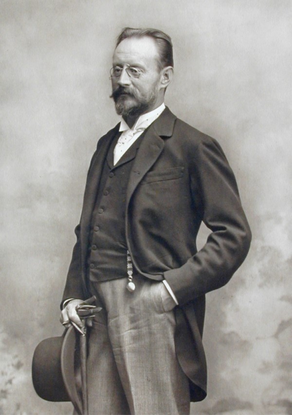Portrait des Erfinders und Forschers Auer von Welsbach